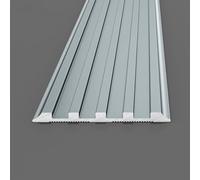 Metal Stair Nosing - Aluminum Stair Nose Molding, 3pcs*0.9m Garden Stair Edge Protector for Indoor and Outdoor Wooden Marble or Tile Stairs