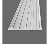 Metal Stair Nosing - Aluminum Stair Nose Molding, 3pcs*0.9m Garden Stair Edge Protector for Indoor and Outdoor Wooden Marble or Tile Stairs
