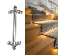 Metal Stair Rods For Carpet Runners,Secure Staircase Carpets Rod,28 36 32 46 44 42 48 50Inch Long,Customized Stair Tubular Rod - For Restaurants,Theaters,Home(1pcs,127cm(50in))