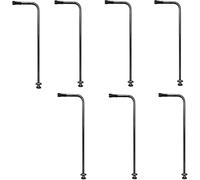 Metal Staircase Baluster Set - Durable Safety Railing for Indoor Steps, Loft & Corridor - Stylish Design for Enhanced Support and Stability