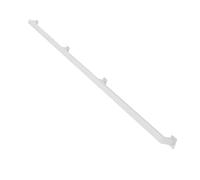Metal Stairs Banister Handrail, Sqaure Stair Railings Support Rod, Iron Staircase Hand Railing with Bracket Stair Grab Bar Kit, 30-600cm Junvstor Safety Grab Bar Rail(100cm/39in)