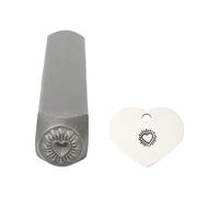 Metal Stamping Tool for Customes Jewelry Making Pattern Impressions Suitable for Various Metals Steel Stamp