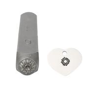 Metal Stamping Tool for Customes Jewelry Making Pattern Impressions Suitable for Various Metals Steel Stamp