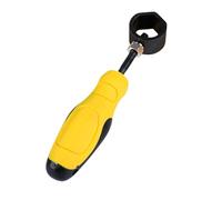 Metal Stamping Tools Jewelry, Hand Strike Steel Punch - Safety Handle Leather Puncher with Yellow Rubber Handle, Safety Standard Holder