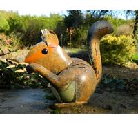 Metal Standing Squirrel Animal Tea Light Candle Holder