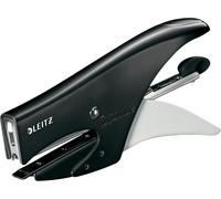 Metal Stapling Pliers Ergonomic 15 Sheet Capacity Includes Staples Black