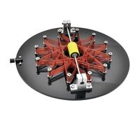 Metal Star Coil Motor - Electromagnetic Research Apparatus, Acrylic Disc Base, Ideal for Physics Education and Experimental Free Energy Research