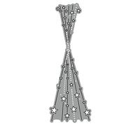 Metal Star Spotty Line Die Cuts Embossing Template Moulds for Card Making DIY