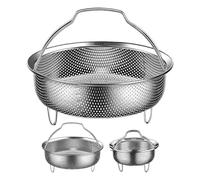 Metal Steamer Basket - Stainless Steel Steamer | Pot Insert Steamers Basket Rice Washer | Vegetable Steamers Tray, Food SteamerBasket For Pressure Cookers