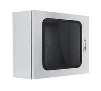 Metal Steel Electric Enclosure BoxWaterproof IP65 Indoor/Outdoor Junction Control Cabinet WallMounted Power Distribution Project Box for Electrical Protection