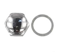 Metal Steering Stem Cap Nut for Honda CB100 CB125 CB250 Silver