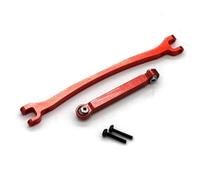 Metal Steering Tie Rod Modify Parts For Fms D90 D110 For Tacoma 1/24 | Adjustable metal tie rod kit for RC Car Upgrades adds precise toe tuning and stable steering now Parts