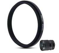 Metal Step Down Ring Filter Adapter - 46mm to 43mm - Metal Ring Step Down Rings Adapter Filter Compatible with All 43mm UV, CPL, ND, Lens Hood, Threaded Lens ect