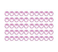 Metal Stitch Markers Spiral Multifunctional Crochet Hooks Knitting Projects for Any Scene (Purple)