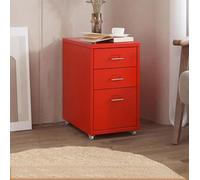 Metal Storage Cabinet on Wheels Lockable Mobile Document nizer with Drawers Vertical Filing Cabinet for Home and Office Use Space Saving Solution.