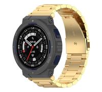 Metal Strap Compatible with Amazfit Active Edge Bracelet, Stainless Steel Replacement Strap for Amazfit Active Edge A2212 Watch Strap for Women Men, Größe L