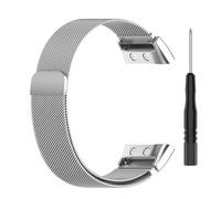 Metal Strap for Garmin Swim 2 watch band for Garmin Forerunner 45/45S Smartwatch Replacement Wrist Band Accessory (S(Magnetic buckle))