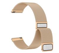 Metal Strap for Huawei Watch GT 4 46mm/GT3/3 Pro 46mm/Watch 4 Pro/GT2Pro/GT2e, Stainless Steel Replacement Band with Enhanced Magnet (Rose gold)