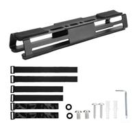 Metal Strap Mount For Compatible With For Jbl For Xtreme Charge Flip Speakers Adjustable Galvanized Steel And Nylon Bracket Black Finish Install Outdoor Audio Accessory Secure Fit Design