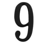 Metal street number, 0-9 Home Sign Letters Door Number For Residence Name Plate Hotel Residential Front Door Numbers(7.62 cm Number9)
