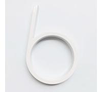 Metal street number, 1pcs 127mm Floating House Number Letters Big Modern, Door Alphabet Home Outdoor White Numbers Address Plaque Dash Slash Sign #0-9(6)