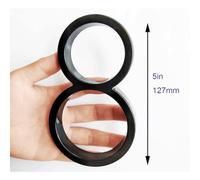 Metal street number, Floating House Number Letters Big Door Alphabet 5Inch Black Numbers Address Plaque, For Home Outdoor Hotel Numbers Accessories 127mm(5)