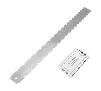 Metal String Action Ruler Guitar Setup Ruler Measurement Tool Metal Texture For And 6 String Basses Guitar Maintenance Tool