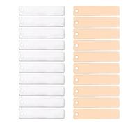 Metal Strip Copper Plating Kit, 20 Pcs Copper-Zinc Anode Sheets, Copper Sheet for Roof Moss Removal, Electroplating Projects & DIY Crafts 8.4 X 4 cm