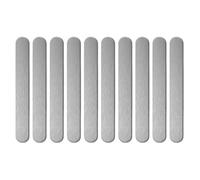 Metal Strips for Magnets Pack of 40 Metal Adhesive Strips for Magnets Magnetic Strips Self-Adhesive Silver Metal Plate Compatible with Magnet for Craft Room Kitchen Fridge Garage Classroom