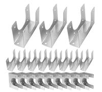 Metal Stud Shoes -20Pcs Mending Support Stud Shoes, Galvanized Framing Nail Plate, Heat-Resistant Pipe Protector Guard, Electrical Wire Shield Plate | Studs Shoe for Plumbing, Framing