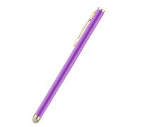 Metal Styluses Pen With Gold Clip Conductivity Cloth Tip For Phones Tablets Drawing Writing Touch Ergonomic Design Conductive Fabric Tip Styluses