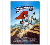 METAL Superman III 3 Movie Tin 1983 Poster Aluminium Sign Wall Art Door Plaque Film Room Man Cave Nearly A4 Size 280x190mm D1