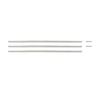 Metal Support Rods For Garden Beds Reinforcement Stable Plant Box Connectors Easy Install Prevent Deformation 550mm 460mm White Fits Vegetable Flower(485mm)