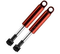 Metal Suspension Simulation Shock Absorber For RC Car 1/14 Tamiya Trailer Truck Upgrade Diy Radio-Controlled Parts Accessories(Rot)