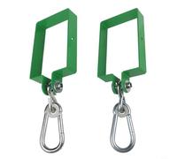 Metal Swing Stand Accessory Set for Outdoor Swing Set Repairs, Steel Components Offered in 2 or 4 Pieces for Various Playground Uses (2pcs)