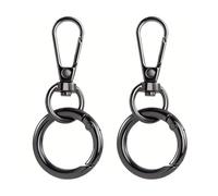 Metal Swivel Snap Hook and Ring Lobster Claw Clip Art Craft Snap Hook and Chain for Keychain Clasp