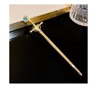 Metal Sword Hairpin Women's Fashion Chinese Simple And Creative Pan Hairpin Jewelry Temperament Headwear Accessories(WTS00003-1)