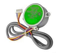 Metal Synchronous Motor 0010400502B for Haier AC | Precise airflow control, 12V DC power, quiet oscillation, for durable metal gear, fits for haier models