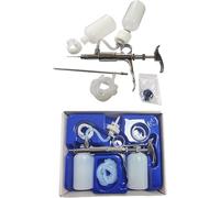 Metal Syringe for Livestock Vaccination - 5ml Automatic Continuous Use with Double Vaccine Bottles