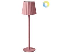Metal Table Lamp Pastel Pink POMBEIRO