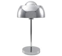 Beliani Table Lamp Senette Metal Silver