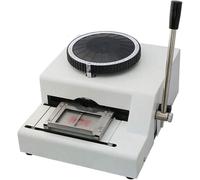 Metal Tag Embosser Machine for Raised Lettering on Stainless Steel and Aluminum Plates