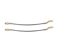 Metal Tailgate Strap Cable 33cm for Ford for xlt 2011-19 Metal | Fits Ford XLT 2011-2019, Mazda BT50 2011-2016, direct OEM replacement, includes 2 cables