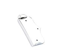 Metal Tailpiece Parts Musical Instrument Performances Accessory Guitar Neck Plate Drilled For 3 String Guitar Box