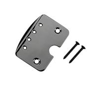 Metal Tailpiece Parts Musical Instrument Performances Accessory Guitar Neck Plate Drilled For 4 String Guitar Box