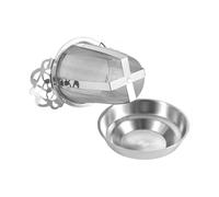 Metal Tea Infuser - Reusable Mesh Basket, Loose Leaf Filter with Long Handle, Large Stainless Steep Infuser for Teapots Mugs, Premium Tea Accessories, Brewing Gadget for Daily Use