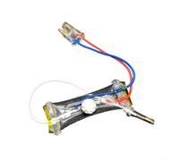 Metal Temperature Control Switch KSD303A7N8 Refrigerator Defrost Thermostat Compatible with Several Refrigerator Models for Frost Management (Orange)