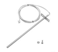 Metal Temperature Sensor Probe for Pellet Stoves with Precision Thermistor for Cooking and Meat Applications