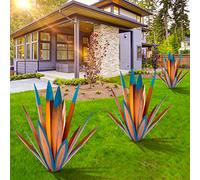 Metal Tequila Country Sculpture DIY Tequila Plant Home Decor Country Tequila Garden Ornament Indooutdoor Statuette Patio Lawn Patio Stake Decoration Gift to The Garden