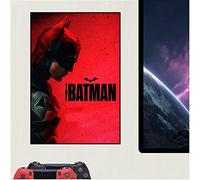 METAL The Batman Movie 2022 Tin Poster Aluminium Sign Wall Art Door Plaque Film Room Man Cave Nearly A4 Size 280x190mm